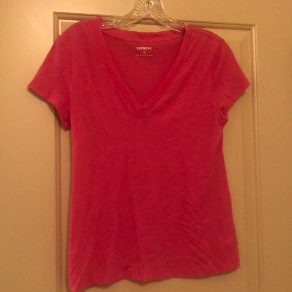 Pink Express short sleeve tee